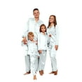 thumbnail image 1 of Niaviben Family Christmas Pajamas Matching Sets Silk Christmas Pajamas for Family Silk Pajamas for Women Set Mens Christmas Pajamas Set Matching Family Pajama Sets (Mom)White M, 1 of 8