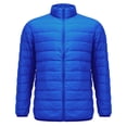 thumbnail image 1 of Niaviben Lightweight Puffer Jacket Women Puffer Jacket Womens with Hood Cropped Puffer Jacket Women Shirts Casual Long Puffy Coat Women Winter Jackets for Women Puffy Coats for Women Blue 4XL, 1 of 4