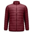 thumbnail image 1 of Niaviben Lightweight Puffer Jacket Women Puffer Jacket Womens with Hood Cropped Puffer Jacket Women Womens Winter Coat Women's Winter Jacket Women Jackets Puffy Coats for Women Wine 5XL, 1 of 4