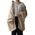 thumbnail image 1 of Niaviben Long Hoodies for Women Zip Up Oversized Hoodies Lightweight Sweatshirts for Women Jackets for Women Casual Women's Jackets Womens Winter Coat Athletic Jacket Women a L, 1 of 7