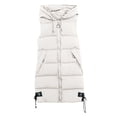 thumbnail image 1 of Niaviben Long Puffer Vest Women Hooded Vest Warm Vest for Women’s Vest Puffy Jackets Women Sleeveless Denim Vest Women Casual Jackets for Women Beige L, 1 of 4
