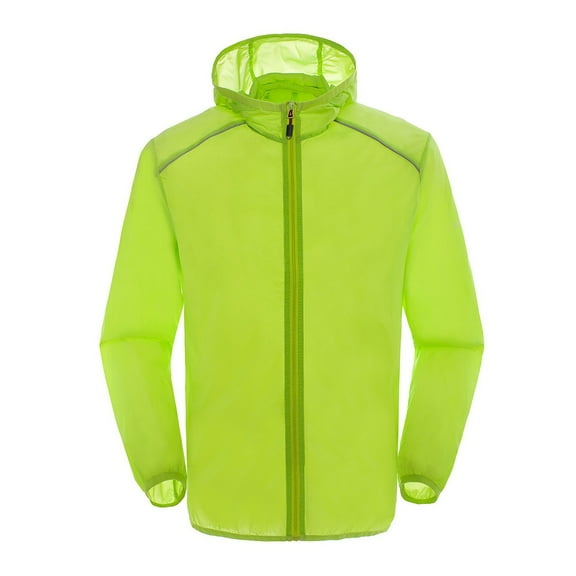 Niaviben Outdoor Jacket Breathable Rain Jacket Women Windproof Jacket Women Winter Coats for Women's Jacket Raincoat for Women Womens Raincoat Green 3XL