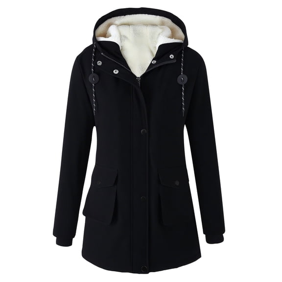 Niaviben Outdoor Jacket Women Hiking Jacket Women Rain Jacket Women Waterproof Women Shirts Casual Jackets Women Jacket for Women's Jacket Black L
