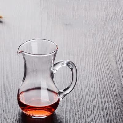 Nib Crystal glass wine dispenser hip flask red wine decanter household small kettle hip flask wine tequila bar set (300ml)