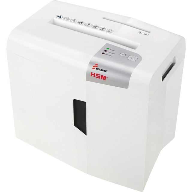 Nib Nish NSN6313694 Level 3 Cross Cut Compact Paper Shredder, Grey