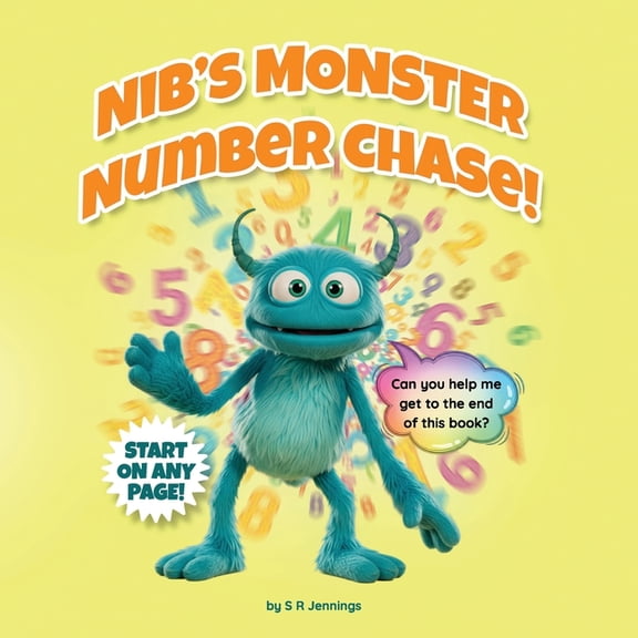 Nib's Monster Adventures Nib's Monster Number Chase!, (Paperback)