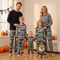 thumbnail image 1 of Nibbcoa Halloween Pajamas for Family Pumpkin Print Long Sleeve Tops + Pants Set, 1 of 10
