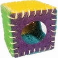 thumbnail image 1 of A&E Cage 644161 Nibblers Loofah Cube for Small Animal Toy - Small, 1 of 11