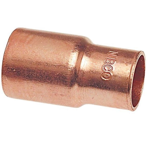 Nibco Reducer,Wrot Copper,2"x1" Tube,FTGxC 6002 2x1