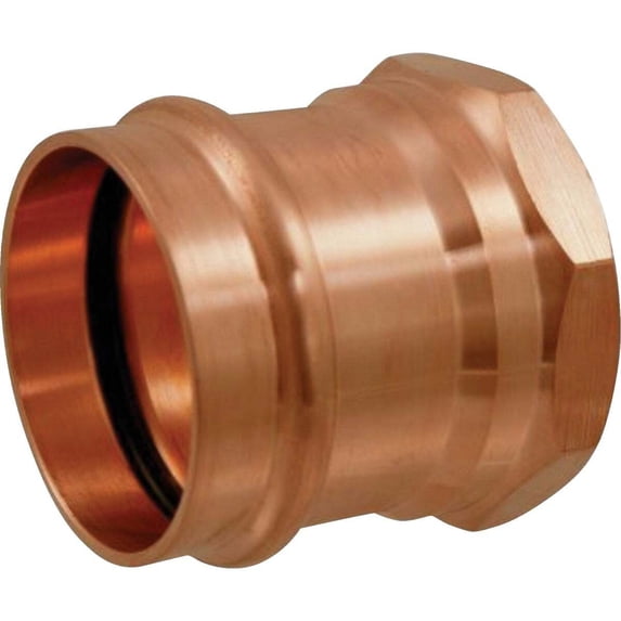 Nibco 9025550PCI Press Female Adapter, 1-1/4" C x 1-1/4" FNPT