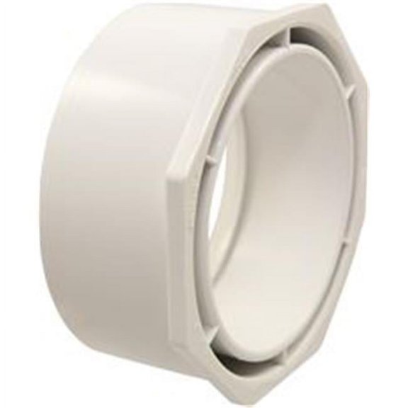 Nibco 92756 DWV PVC Flush Bushing, 4 x 3 in.