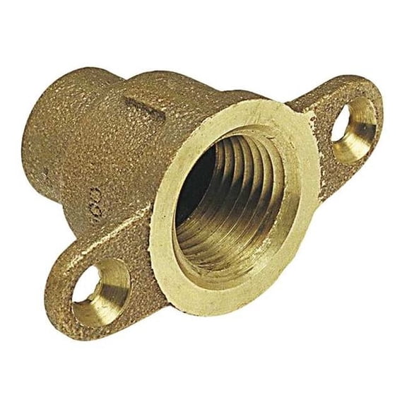 Nibco 1/2" C x FNPT Cast DZR Brass Special Drop Adapter 7035LF-12