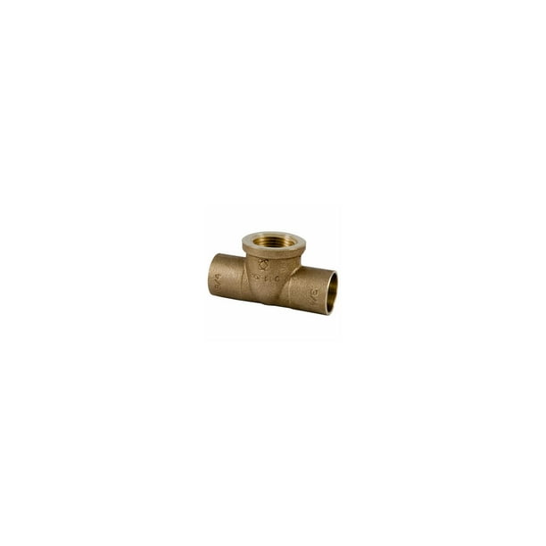 Nibco BF0270LC Copper Pipe Female Tee, 1/2 In. CxCxF Quantity 10
