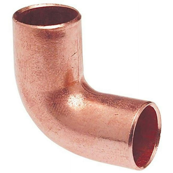 Nibco Close Rough Elbow,90 Deg,Wrot Copper,2" 60722 2