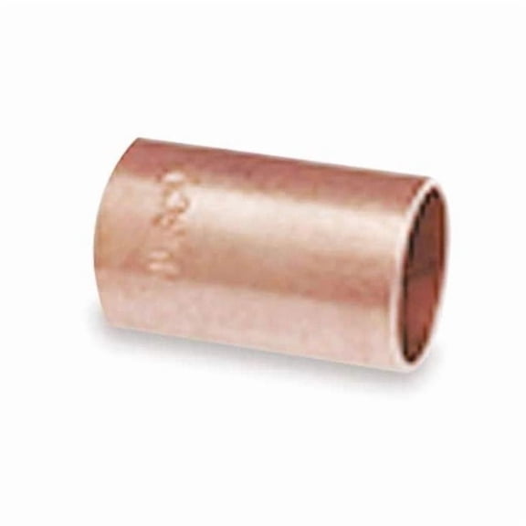 Nibco Coupling without Stop,Wrot Copper,1/4" 601 1/4