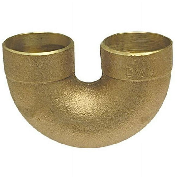 Nibco DWV Return Bend,Cast Bronze,1-1/2 In 879 11/2