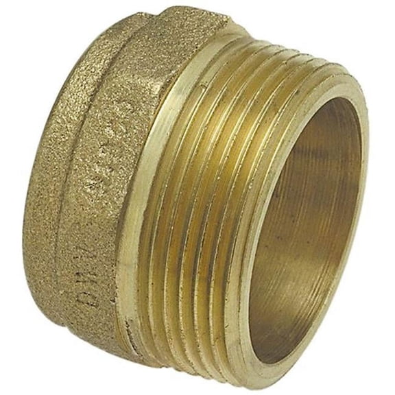 Nibco E030550 1-12 x 2 in. DWV Cast Copper x Male Adapter