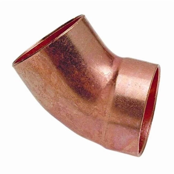 Nibco Elbow,45 Deg,Wrot Copper,2" Tube 9062 2