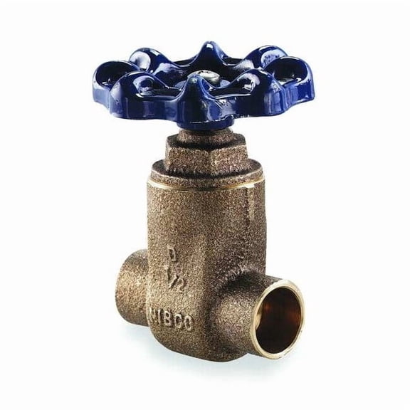 Nibco Gate Valve,1",Bronze, Sweat S29 1