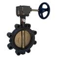 thumbnail image 1 of Nibco LD200033 3 in. Ductile Iron 200PSI Bronze EPDM Seat Lug Type Butterfly Valve, 1 of 1