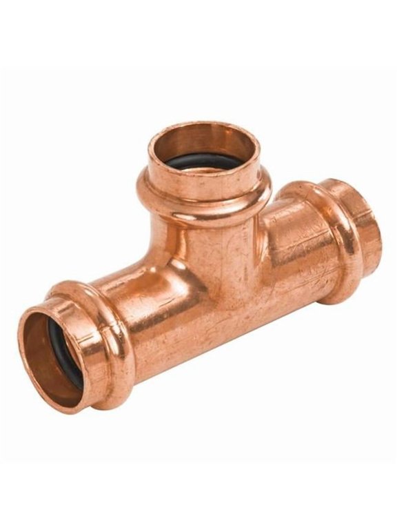 PC611341234 34 x 12 x 34 in. Lead Free Brass Reducing Low Density Tee