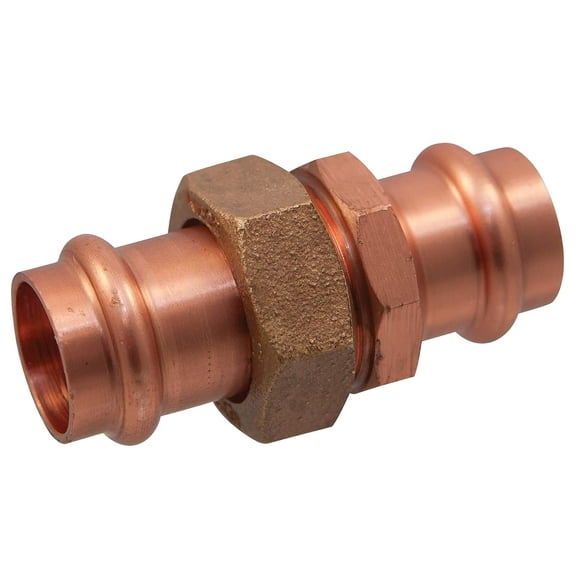 NIBCO Press Copper Union - 1 In. Size, Smooth Finish, Bronze - Nibco Press Fitting
