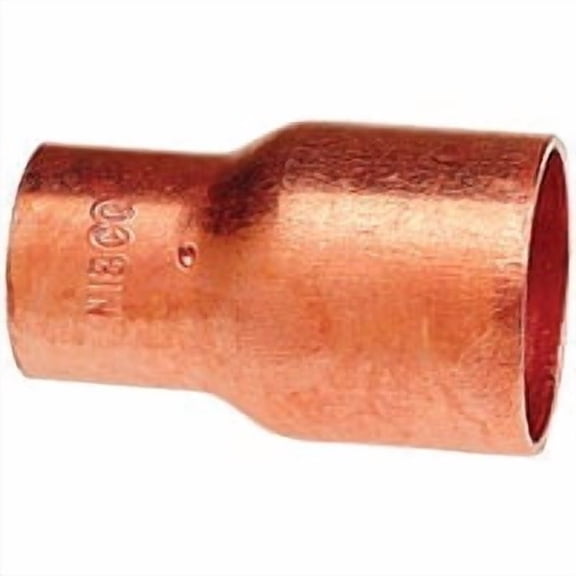 Nibco Reducing Copper Coupling with Stop, Case of 4