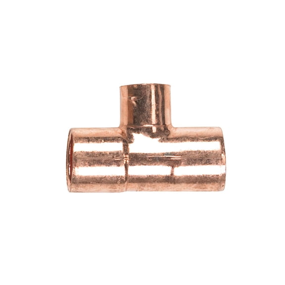 Nibco Reducing Tee,Wrot Copper,3/4"x3/4"x1/2" 611 3/4X3/4X1/2