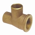 thumbnail image 1 of Nibco Tee,Cast Bronze,3/4" Tube,CxFNPTxC 714 3/4, 1 of 1