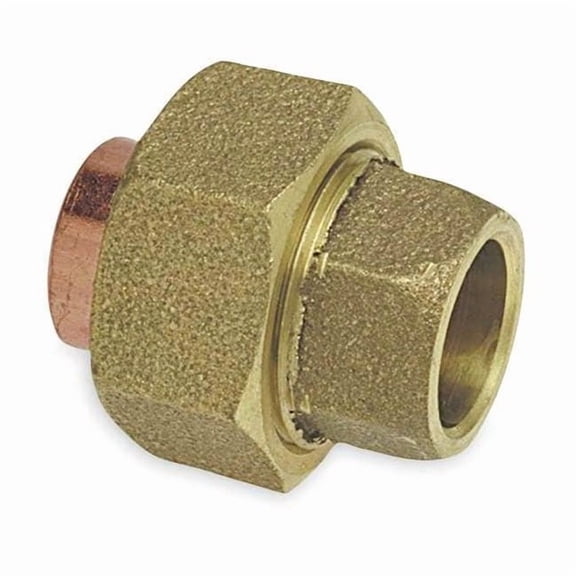 Nibco Union,Cast Copper,3/8" Tube,CxC 733 3/8