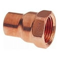 thumbnail image 1 of Nibco W01110T Copper Pipe Adapter, 1 x 3/4 In. CxF - Quantity 25, 1 of 1
