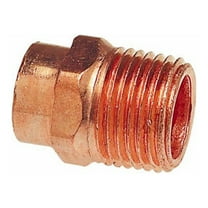 Nibco W01290T Copper Pipe Adapter, 1-1/2 In. CxM - Quantity 5