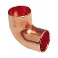 thumbnail image 1 of Nibco W01470C Copper Pipe Elbow, 90 Degrees, 3/4 In. CxC - Quantity 50, 1 of 1