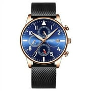 Nibosi 2022 Gold Watch Men Sport Watches Chrongraph Male Wrist Watch For Men Stainless Steel Clock Waterproof Relogio Masculino - Quartz Wristwatches