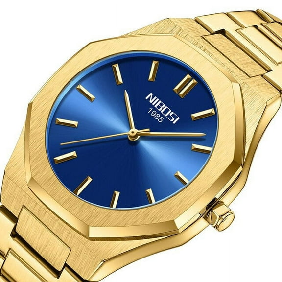 Nibosi 2022 New Luxury Brand Male Quartz Watch For Men Business Watches Luminous Military Waterproof Clock Relogio Masculino - Quartz Wristwatches