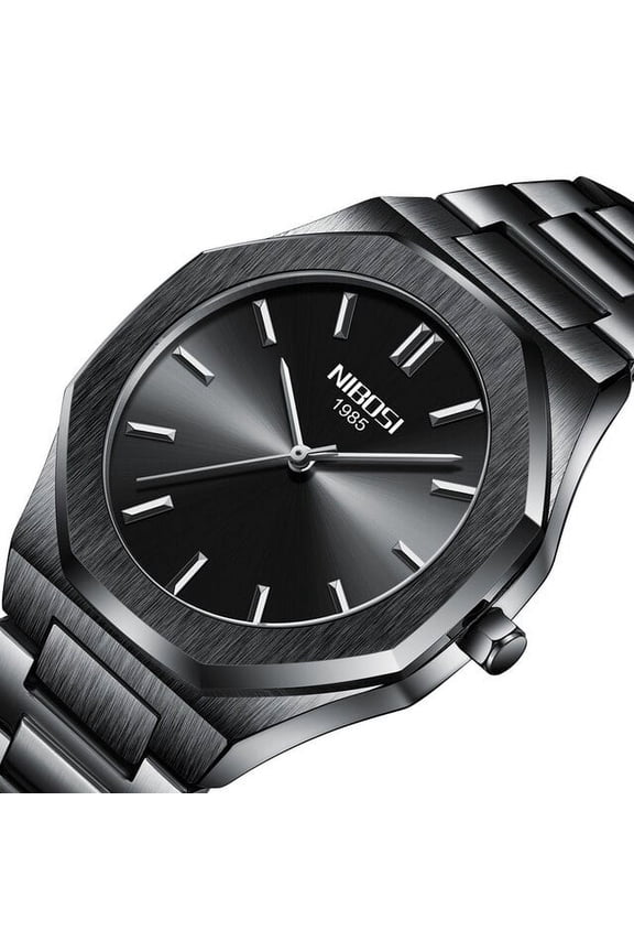 2022 New Top Brand Luxury Mens Watches Luminous Waterproof Stainless Steel Watch Quartz Men Business Relogio Masculino - Quartz Wristwatches