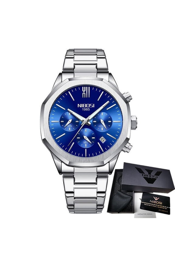 2022 New Top Brand Luxury Watch For Men Waterproof Chronograph Date Quartz Clock Sports Wristwatch Relogio Masculino - Quartz Wristwatches