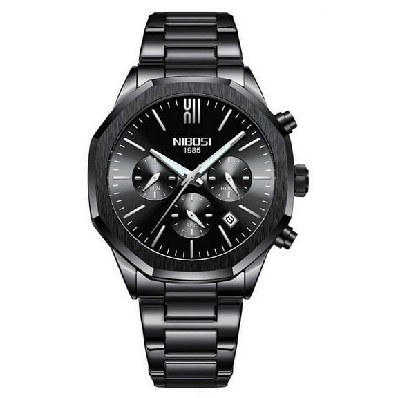 Nibosi New 2023 Mens Watches Top Brand Luxury Business Gold Watch Men Fashion Wrist Watch For Men Chronograph Relogio Masculino - Quartz Wristwatches