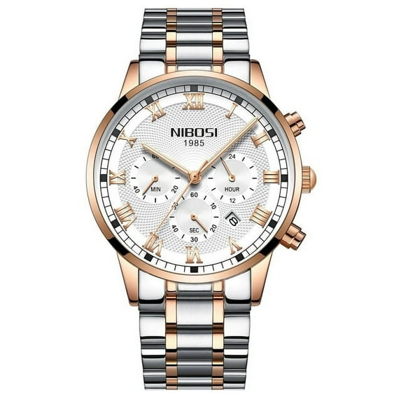 Nibosi New Men Watch Waterproof Top Brand Luxury Quartz Watch Men's Sports Fashion Casual Business Watch Relogio Masculino - Quartz Wristwatches