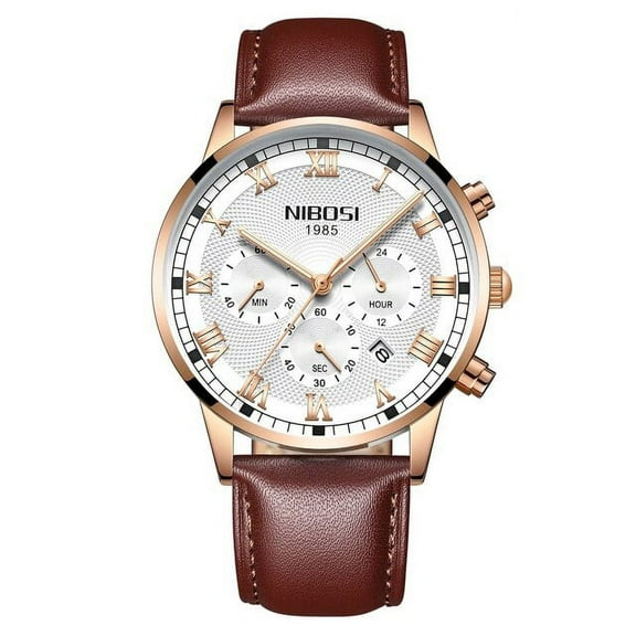 Nibosi New Men Watch Waterproof Top Brand Luxury Quartz Watch Men's Sports Fashion Casual Business Watch Relogio Masculino - Quartz Wristwatches