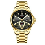 Nibosi Relogio Masculino Men Quartz Watches Chronograph Mens Watches Top Brand Luxury Quartz Clock Waterproof Big Dial Watch Men - Quartz Wristwatches