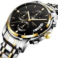 thumbnail image 1 of Nibosi Watch Men Top Brand Luxury Blue Male Automatic Date Quartz Mens Watches Waterproof Sport Watch Clock Relogio Masculino - Quartz Wristwatches, 1 of 6