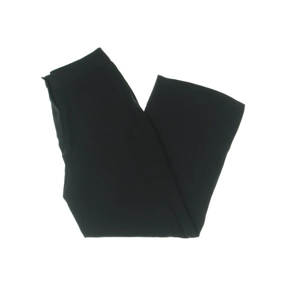 Nic + Zoe Womens Casual Wear To Work Cropped Pants Black 4
