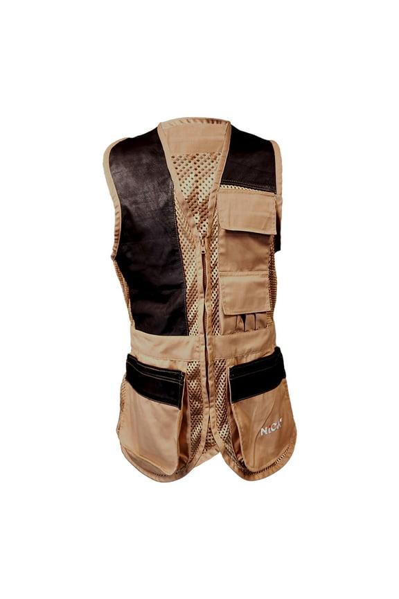 Design6 2.0 Shooting Vest- Khaki- Right Hand