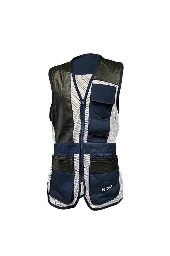 Design6 2.0 Shooting Vest- Navy- Right Hand