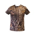 thumbnail image 1 of Nica Wildfowler Short Sleeve Poly Quick Dry T Shirt Nature Brown, Medium, 1 of 2