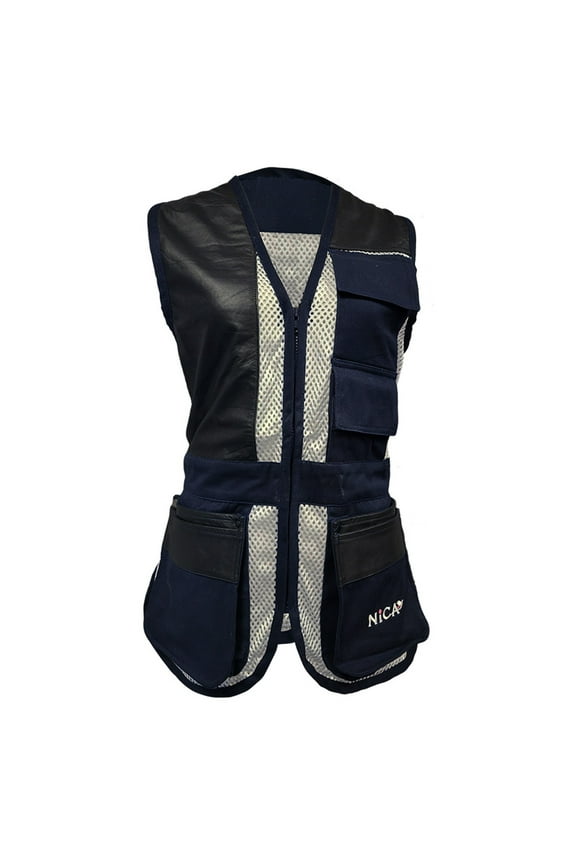 Womens Design 6 Navy Left Hand Vest In Large Size