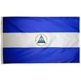 thumbnail image 1 of Nicaragua - 3'X5' Nylon Flag (State), 1 of 1