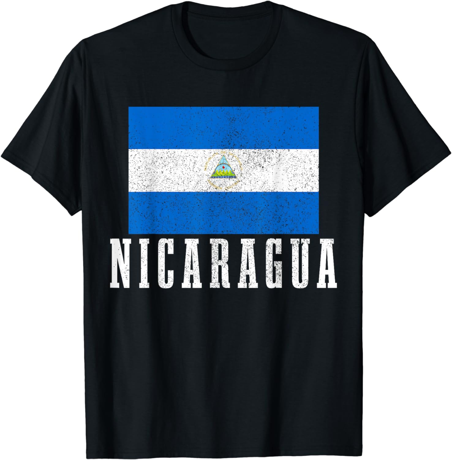 Nicaragua Nicaraguan Flag Pride Vintage Nica T-Shirt - Walmart.com