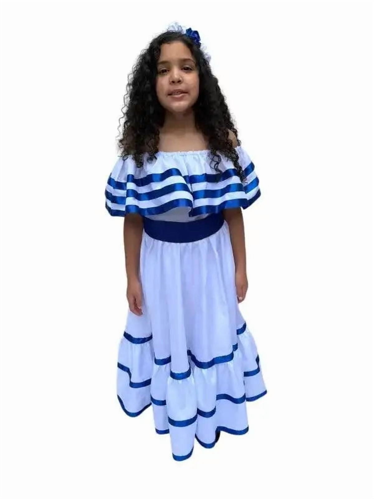Nicaragua Traditional Girls Fiesta Dress - Walmart.com